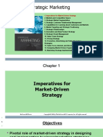Strategic Marketing: 1. Imperatives For Market-Driven Strategy