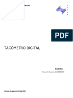 Informe Tacómetro Final