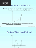 Basis of Bisection Method