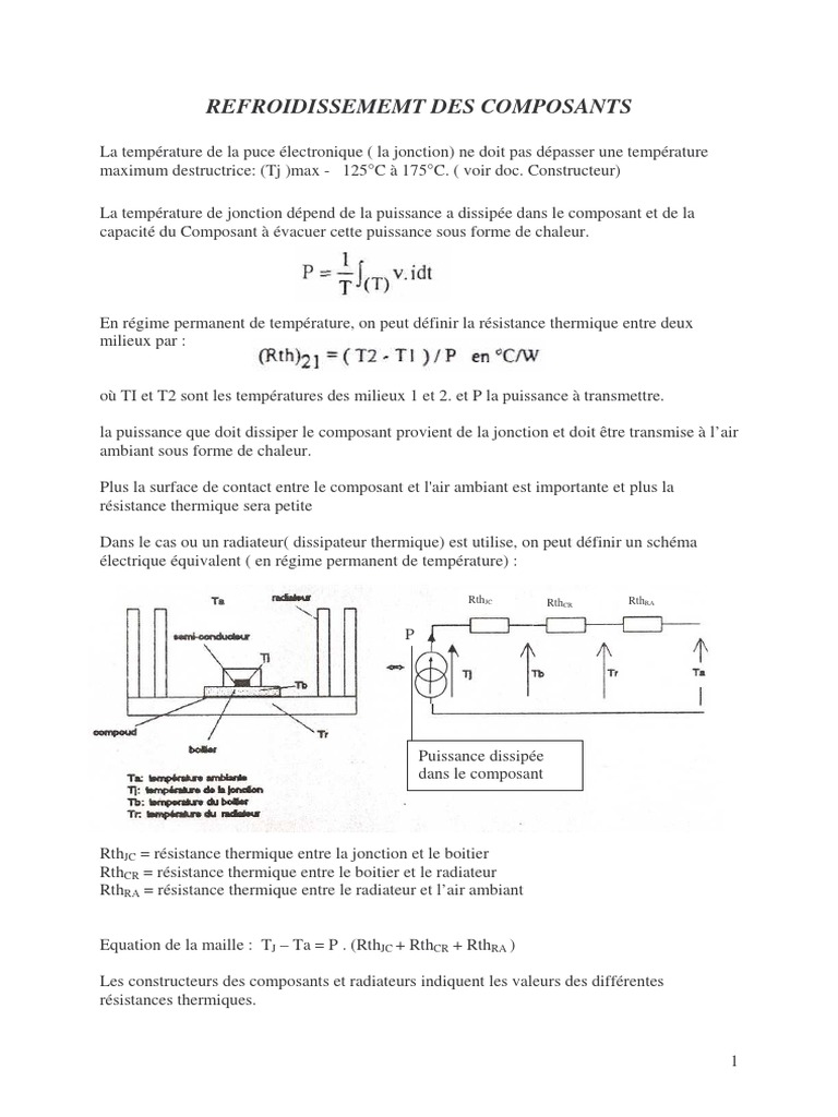 Calcul de la puissance d'un radiateur PDF Radiateur Puissance — free download