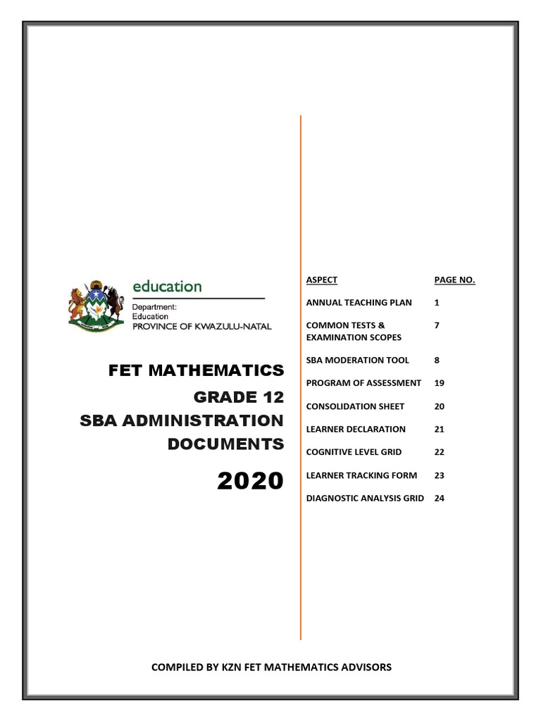 Grade 12 Mathematics Composite Sba Documents 2020 22 Oct Function Mathematics Derivative