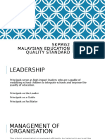 Skpmg2 Malaysian Education Quality Standard: Alya Farra Auni