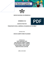 Evidencia 6 LPQ Maderas de Colombia PDF