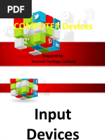 COMPUTER Devices: Prepared By: Kenneth Santiago Sarboda