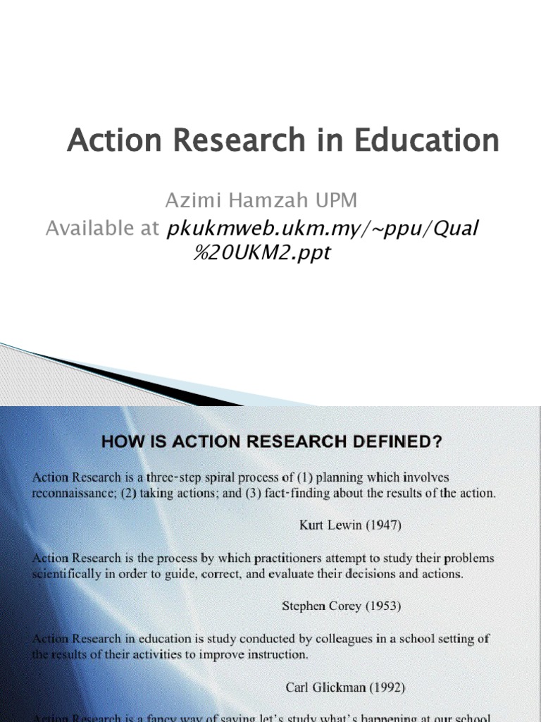 Understanding Action Research in Education | PDF | Action Research ...