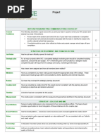 IMC checklist