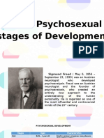Freud's Psychosexual Stages of Development