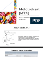 Tugas Biofar - Intan Permatasari - 3351191035 - Metotreksat (MTX)