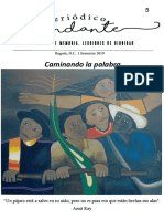 Periódico Andante. Caminando La Palabra - Huellas de Memoria, Lecciones de Dignidad.