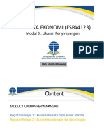 Espa 4123 Statistika Ekonomi Modul 3 - ASLI PDF