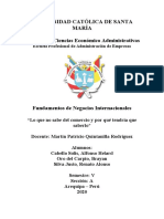 Tarea 1 - Fundamentos de Negocios Internacionales