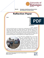 Reflection Paper and Answers