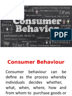 Consumer Behaviour Test 2019