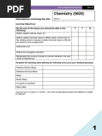 Stoichiometry Worksheet PDF