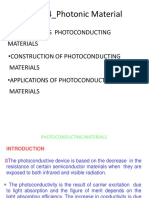 Photo Conducting Materials PDF
