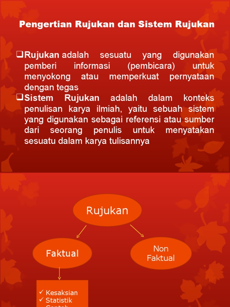 Sistem Rujukan dalam Karya Ilmiah | PDF