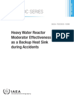 HWR Moderator Effectiveness As A Backup Heat Sink During Accidents-IAEA-TECHDOC-1890 PDF