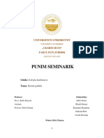 Punimi Seminarik e Drejta Kushtetuese