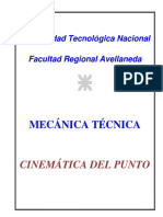 APUNTE TEORICO UNIDAD 1 Cinemática Del Punto PDF
