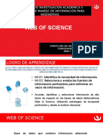 Unidad I - Sesion 2 - Taller de Habilidades Formativas - Web of Science - 2020-1