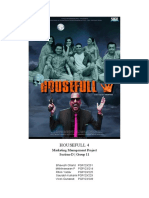Housefull 4: Marketing Management Project Section-D - Group 11