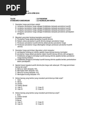 Nota Ekonomi Bab2 t4  PDF