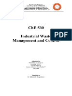 Che 530 Industrial Waste Management and Control