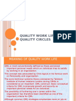 Quality Work Life and Quality Circles