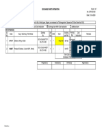 Exchange Parts Intimation: Sheet 1 of 1