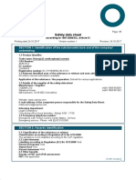 Safety Data Sheet: SECTION 1: Identification of The Substance/mixture and of The Company/ Undertaking