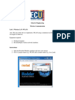 School of Engineering Wireless Communication Lab 1: Wireless LAN (WLAN)