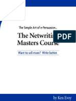 The Net Writing Masters Course