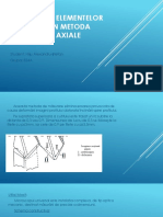 Măsurarea Elementelor Filetului Prin Metoda Secţionării Axiale