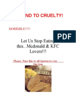 No End To Cruelty