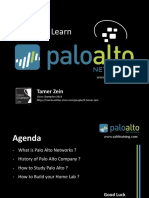 Learn PaloAlto Firewall