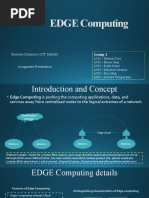 EDGE Computing - Group3 - Assignment