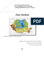  Prima pagină Clima României