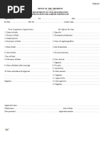 Birth-Certificate Form B3 &amp; B4 | PDF | Birth Certificate | Government ...