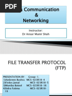 Data Communication & Networking Data Communication & Networking