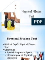 Physicalfitnesstestlecture PDF