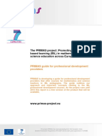 PRIMAS - Guide For Professional Development Providers IBL - 110510 PDF