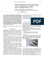 Analisis Hambatann Penggunaan Hydrofoil Pada Katamaran Menggunakan CFD PDF