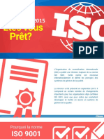 ISO 9001 2015 Etes Vous Pret PDF