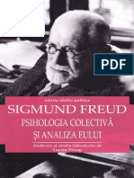 Psihologia Colectiva Si Analiza Eului Sigmund Freud PDF