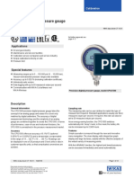 Precision Digital Pressure Gauge Model CPG1500: Applications