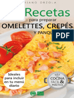 72 Recetas para Preparar Omelet - Mariano Orzola