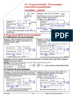 Cours Proportionnalite Pourcentages Representations Graphiques PDF