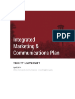 Integrated Marketing Communication Plan Example PDF