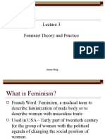 Feminist Theory and Practice: Amna Baig