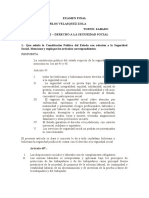 Examen de Seguridad Social